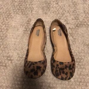 Animal Print Flats